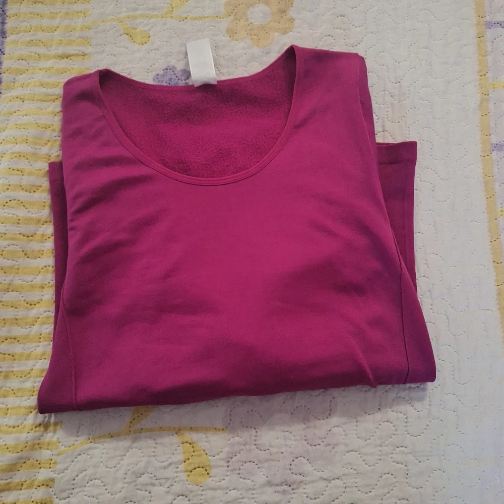 New Mix| Women's Pink Long Sleeve Shirt (onesize) - Picture 5 of 8